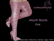 aX: Aliyah Boots Pink