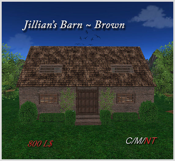 Jillian's Barn ~ Brown