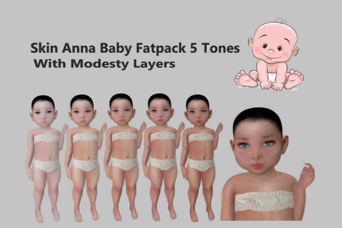 Skin Anna Baby DEMO