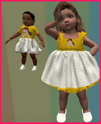TTV Matching  Belle Outfit TD Baby Doll 3