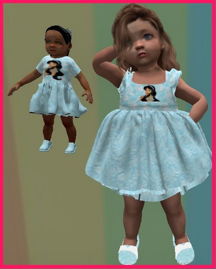 TTV Matching Jasmine Outfit TD Baby Doll 3