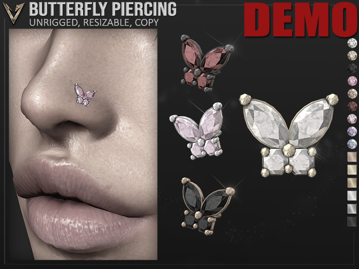 [VIPERA] DEMO Butterfly Piercing