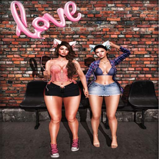 :: Ella Poses :: Pose 22 Love Friends (Wear me)