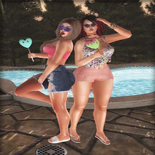 Pose 26 Lolipop Friends