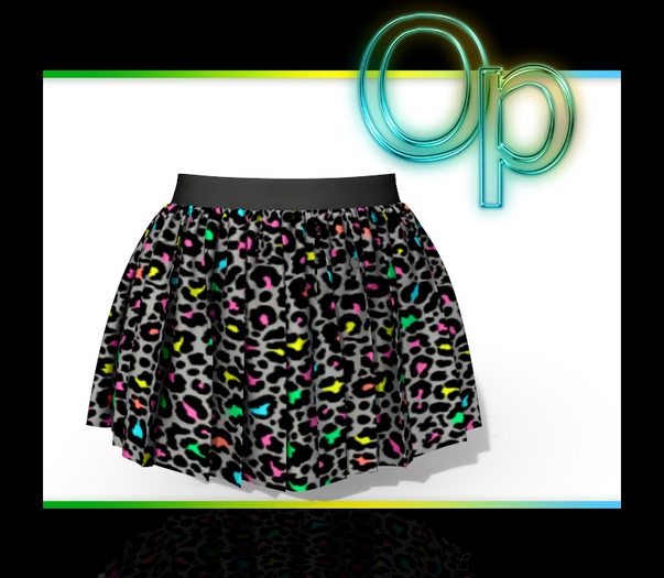 Leopard Tasha Skirt