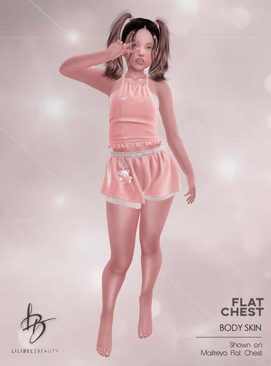 LB - Flat Chest Body Skins - FATPACK