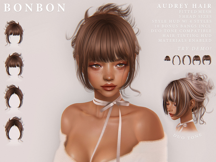 bonbon - audrey hair (naturals)