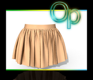 Beige Tasha Skirt
