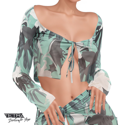 TETRA - Delicate Top (Lily Pattern)