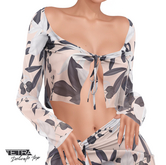 TETRA - Delicate Top (Magnolia Pattern)