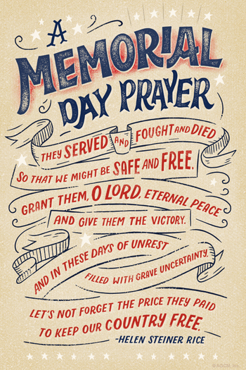 Memorial Day Prayer