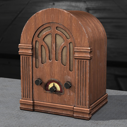 {Unflat Stuff} Antique Radio