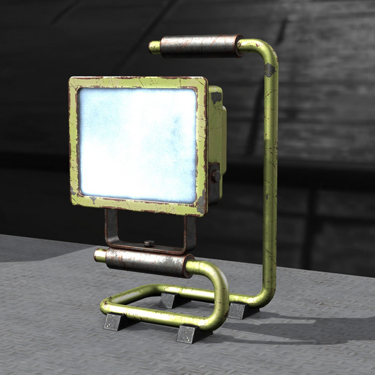{Unflat Stuff} Construction Lamp
