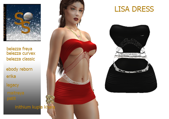 [ SS ] Lisa dress  ( BLACK)