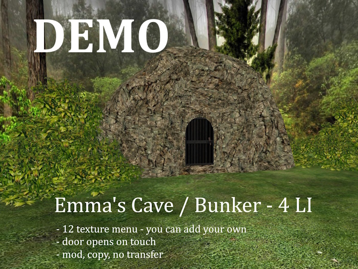 DEMO: Emma's Cave / Bunker 4 LI