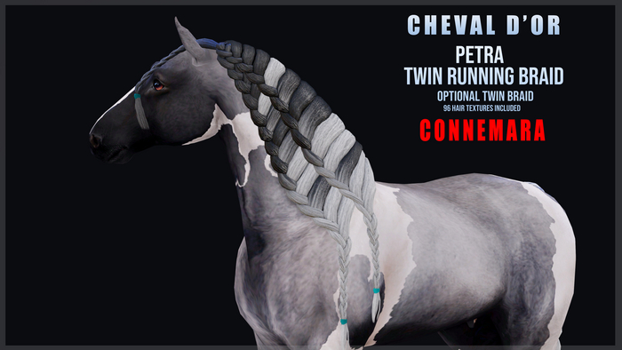 Cheval D'or / Teeglepet Connemara / Petra Twin Braids.[HUD]