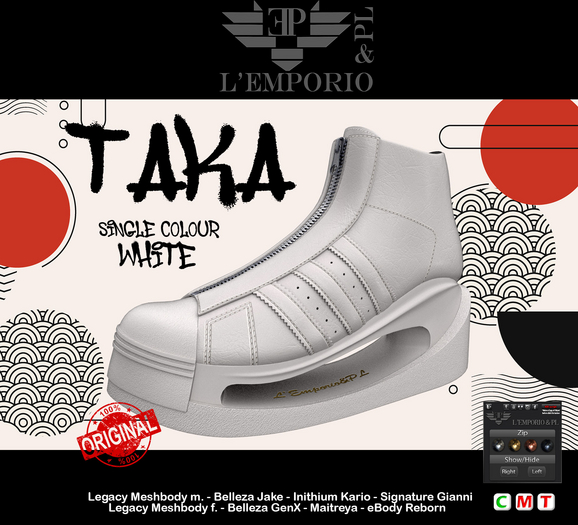 L'Emporio&PL::*Taka*::-Sneakers- White-