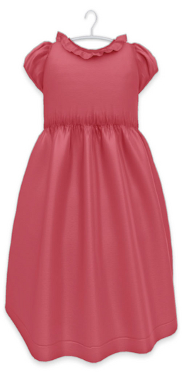 Mia Bebe Toddler/Youth & ToddleeDoo Risa Dress - Rose [Add]