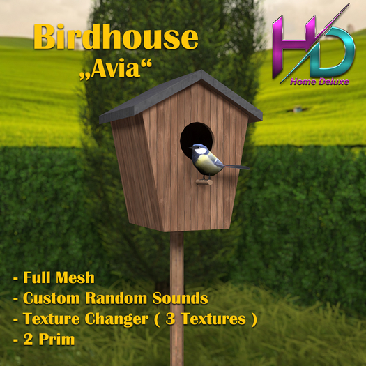 *HD* Birdhouse "Avia"
