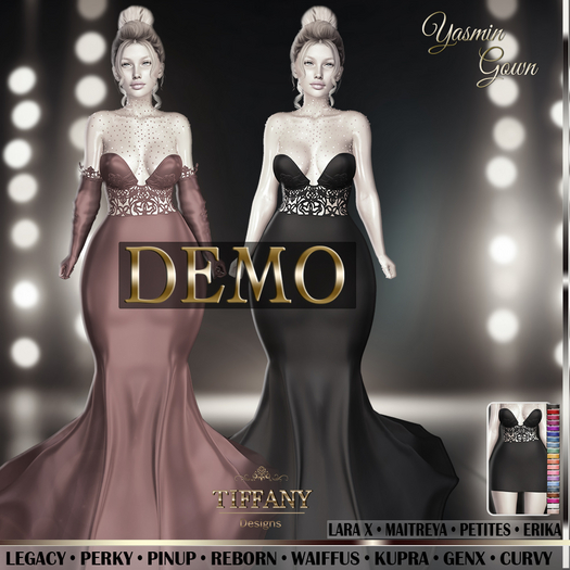 ::TD:: Yasmin Gown [Mesh] DEMO + Lara X