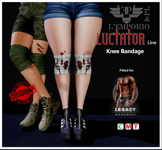 L'Emporio&PL::*Luctator*::-Knee Bandage-[Legacy m/Athletic]