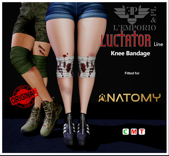 L'Emporio&PL::*Luctator*::-Knee Bandage-[Anatomy]