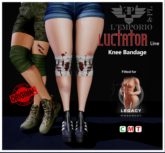 L'Emporio&PL::*Luctator*::-Knee Bandage-[Legacy Meshbody f.]