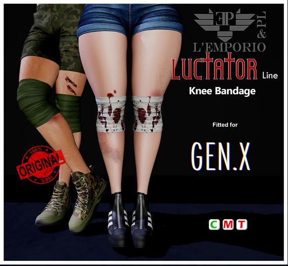 L'Emporio&PL::*Luctator*::-Knee Bandage-[GEN X]