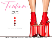 Tantrum - Payton Tippy Toe Heels - Lipsticks