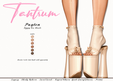 Tantrum - Payton Tippy Toe Heels - Nudes