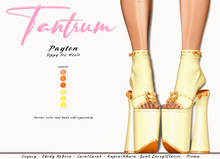 Tantrum - Payton Tippy Toe Heels - Sunsets
