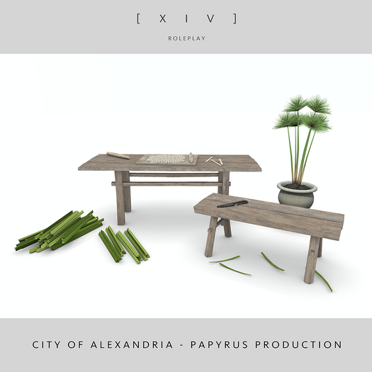 [XIV] City of Alexandria - Papyrus Production