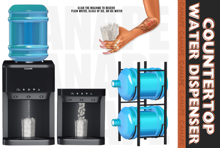 [Canape] Countertop Water Dispenser - FATPACK