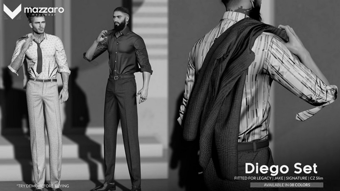 [Mazzaro] Diego Shirt - DEMO (packed)