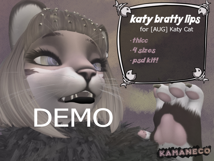 [KMCO] Katy Bratty lips for [AUG] Katy DEMO