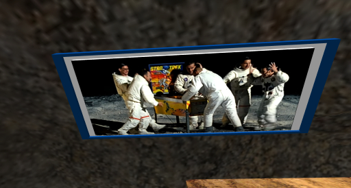 Stars and Stripes Color Photo Frame: Rammstein Conquers Space