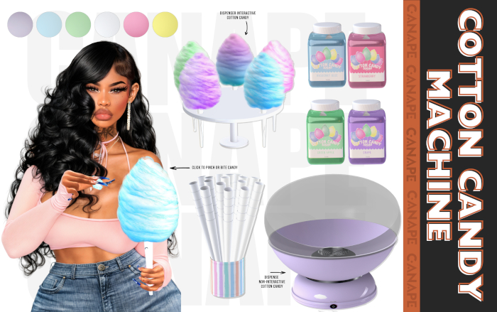 [Canape] Cotton Candy Machine - FATPACK