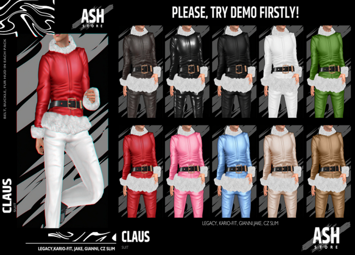 ASH. Claus Suit FATPACK