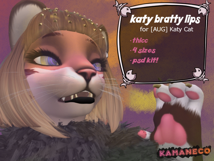 {KMCO} Katy Bratty lips for [AUG] Katy 1.0