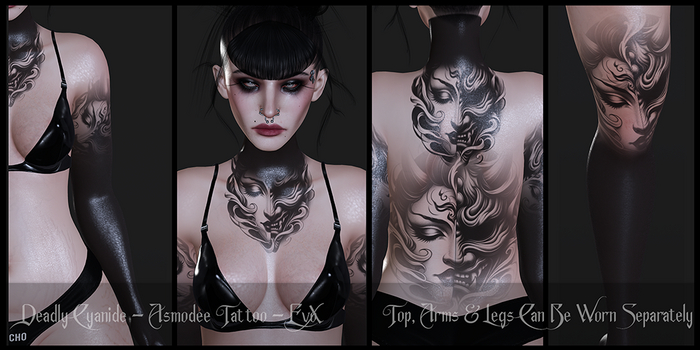 ! Deadly Cyanide - Asmodee Tattoo