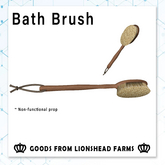 Lionshead Farms Bath Brush (boxed)