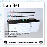 Lionshead Farms Lab Counter Set (boxed)
