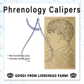 Lionshead Farms Phrenology Calipers (boxed)