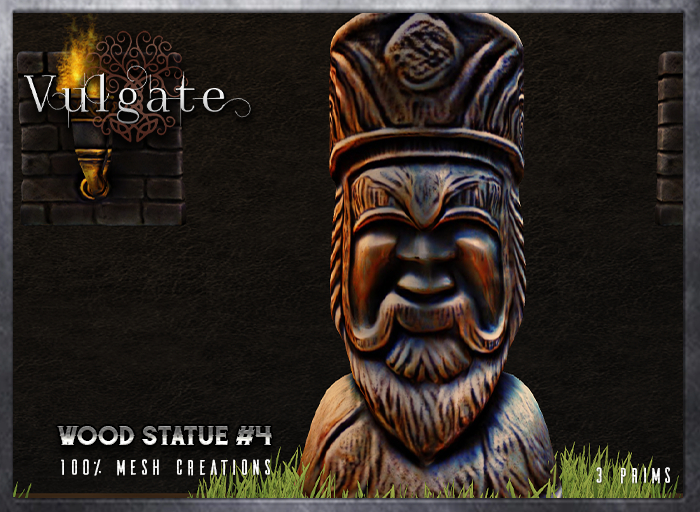 [Vulgate] Wood Statue 4