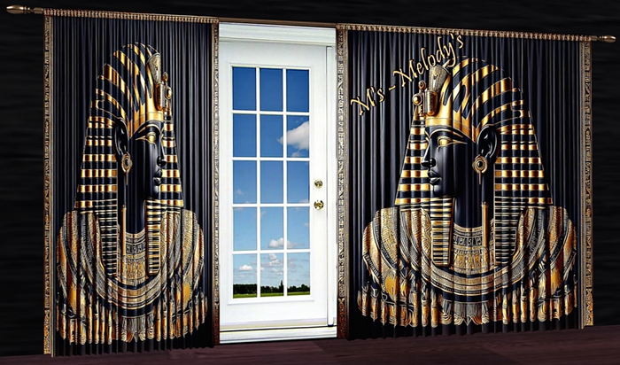 M's - Curtain - "Nefertiti"