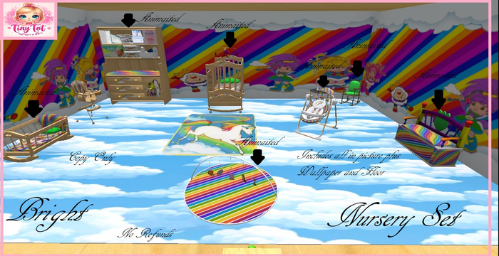 TTV R Bright Full Nursery Set