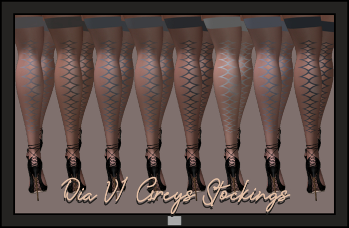 ~AB~ Dia Stockings V1 Greys Bas