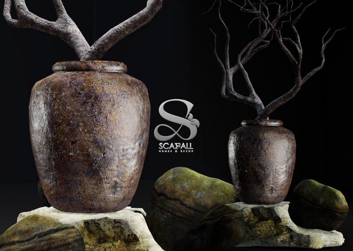 - Scafall - Ceres / Vase & Stones