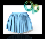 Blue Tasha Skirt