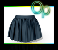 Navy Tasha Skirt